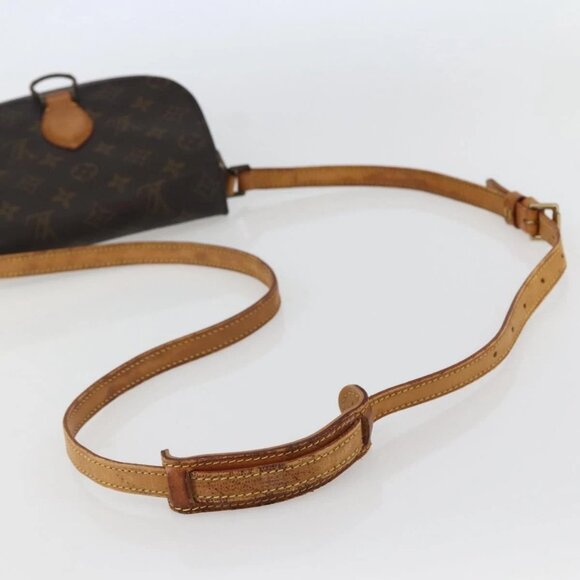LOUIS VUITTON Monogram Saint Cloud MM Shoulder Bag M51243 LV Auth BA5623 - Picture 9 of 16